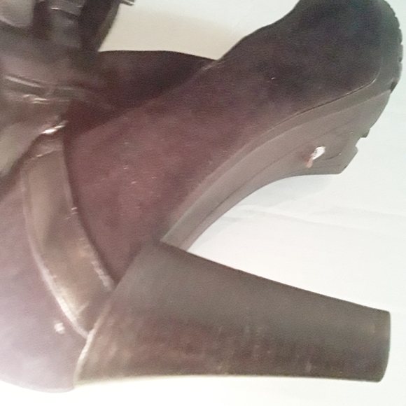 Aquatalia Suede Leather Heeled Booties - Picture 9 of 16